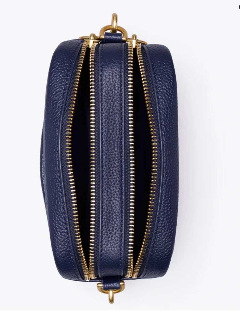Tory Burch Navy PERRY BOMBÉ MINI BAG crossbody purse